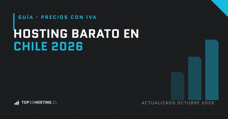 Hosting barato en Chile 2026
